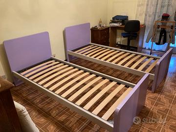 Letto  Doimo con comodino