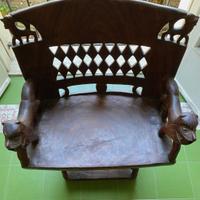 Sedia africana d'arredamento