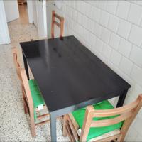 tavolo cucina e sedie 