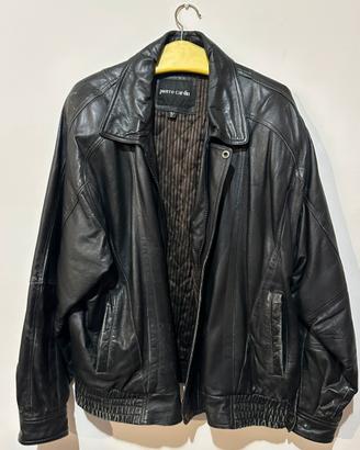 Giacca Pierre Cardin Vintage Nero Tg XL Imbottito