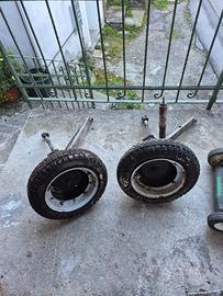 ape 50   semiassi e doppi cerchi gommati