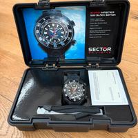 orologio sector shark master black edition 43–46