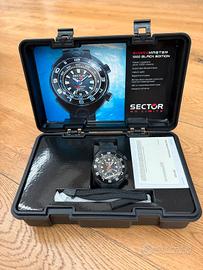 orologio sector shark master black edition 43–46