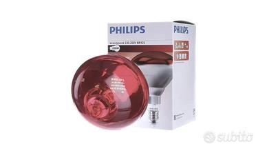 30 pz di BR125IR 230/240V 250W E27 RED MM125