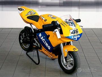 Minimoto 49cc 2 tempi livrea giallo/blu