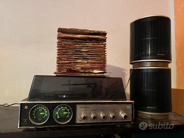 Radio sterio con dischi