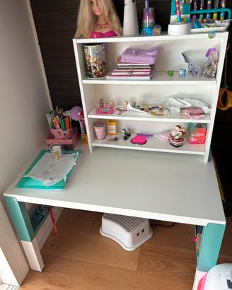 ikea scrivania PAHL per bambini con alzatina