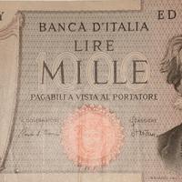 Banconota 1000 lire Giuseppe Verdi