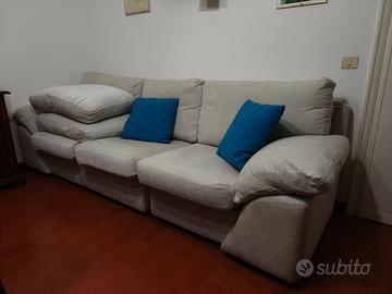 Divano 3 posti componibile 265x95 cm Ampio confort