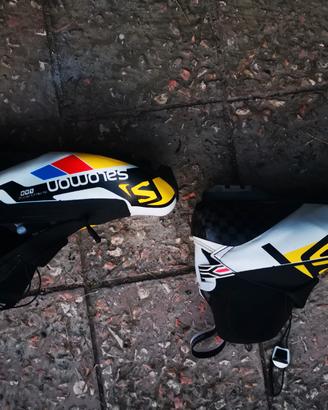 scarpe sci di fondo Salomon con suola in carbonio 
