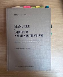 Manuale di diritto amministrativo Elio Casetta