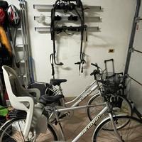 City Bike + accessori + porta bici auto posteriore