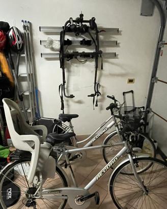 City Bike + accessori + porta bici auto posteriore