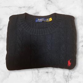 Maglione nero ralph lauren