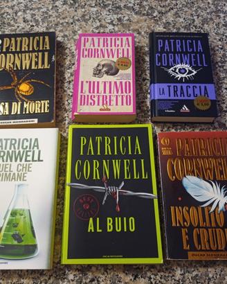 Set lotto 6 libri romanzi di Patricia Cornwell