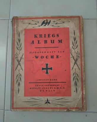 1915 WW1 Kriegs Album Esercito Tedesco Militare