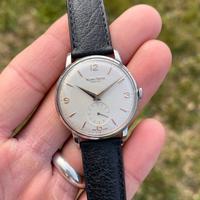 Wyler Vetta Jumbo 36 mm Acciaio Ref.1052/5 anni 50