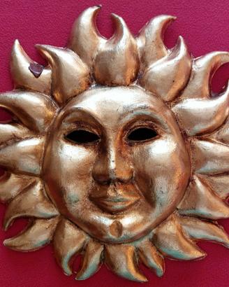 Maschera Veneziana Sole Ridente Sebastiano Perez 