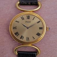 Piaget oval Vintagecassa oro 18 kt carica manuale