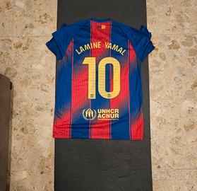 Maglia FC Barcellona - Lamine Yamal #10  Home Kit