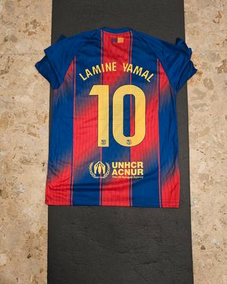 Maglia FC Barcellona - Lamine Yamal #10  Home Kit