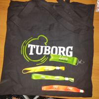 Borsa in tela Tuborg + portachiavi