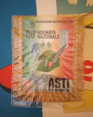 bandiera alpini 68'adunata asti associazione naz. 