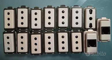 Quindici prese BTicino 