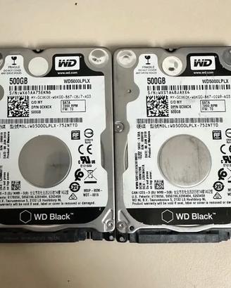 3 hard disk 2.5 wd 500gb wd5000lplx slim 7200rpm