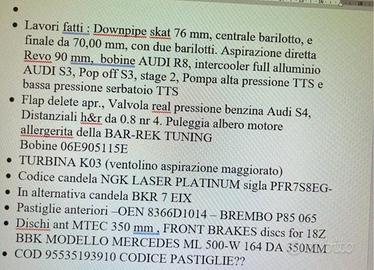  audi tt mk2  stage 2 leggi info