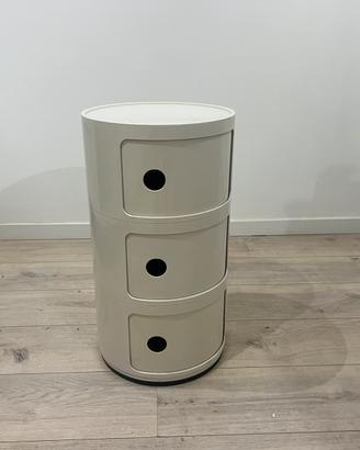 Componibile Kartell 3 piani bianco