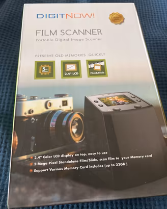 DIGITNOW! Scanner Pellicole e Diapositive 5MP