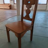 lotto 65 sedie in legno