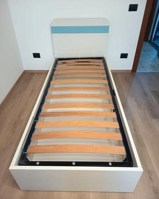 Letto singolo di qualità con contenitore