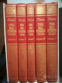 Francesco Flora storia della letteratura italiana