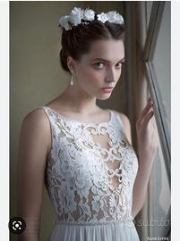 Vestito da sposa AlonLivnè in seta modello Alisa