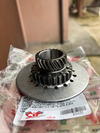 Pignone 22 denti vespa px frizione 6 molle nuovo