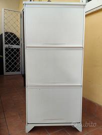 Scarpiera slim in acciaio