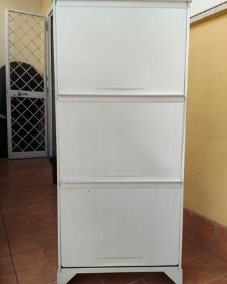 Scarpiera slim in acciaio