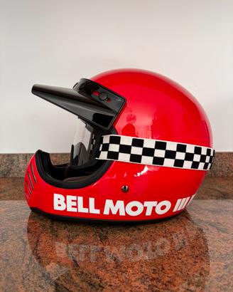 Casco Bell Moto 3 tg.XL + maschera Biltwell