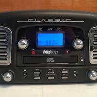 HiFi Lettore CD Radio Giradischi Mp3 USB
