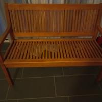 panchina in legno