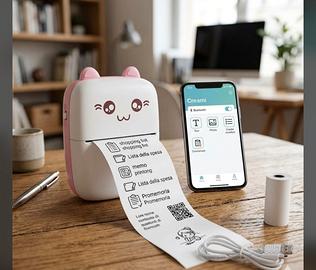 Mini Stampante Termica Bluetooth per Smartphone