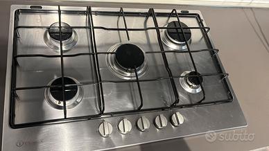 piano cottura 5 fuochi