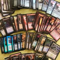 Lotto Carte Magic 100 FOIL di cui 10 rare foil