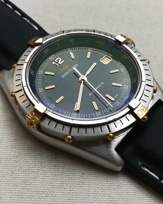 Breitling Transocean A4131012-G757SS - Orologio Uomo Automatico Svizzero, Cassa 38mm Acciaio, Quadrante Bianco
