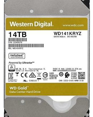 Disco WD GOLD 14 Tb NUOVO
