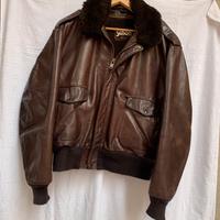 Giubbotto Schott pelle marrone  XL