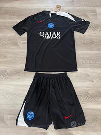 Completo PSG Nero/Bianco Taglia M