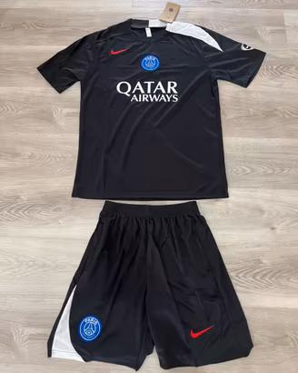 Completo PSG Nero/Bianco Taglia M